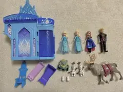 アナと雪の女王　エルサとこおりのおしろセット　ミニドール付き