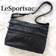 【極美品】レスポートサック ショルダーバッグ ブラック バッグインバッグ