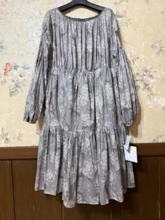 seventen セブンテン　リバティプリントティアード　ワンピース