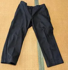 メンズパンツ ブラック カジュアル シンプル M