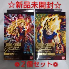 ドラゴンボールフュージョンワールドスタートデッキ 進化の境地 気の躍動 2BOX