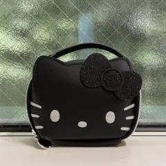 HELLO KITTY ✖️ BRILMY ズボラに優しいコスメポーチ(ブラック)