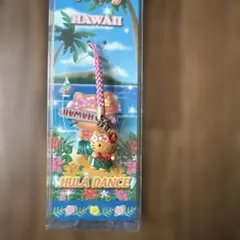 ご当地Hawaii ハワイグアム日焼けkittyサンダル根付けストラップ ご当地Hawaii ハワイグアム日焼けkittyサンダル根付けストラップ