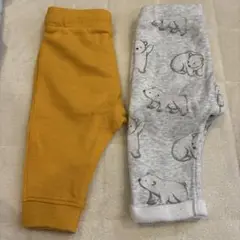 H&M ベビーボトムス 2枚セット 4〜6ヶ月 68㎝