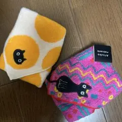 またのあつこ　タオルハンカチ 2枚セット