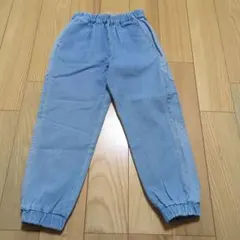 新品☆コムサイズム　デニムジョガーパンツ120㎝