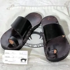 CALMER 24 Kizuki Leather サンダル クロムエクセルレザー - メルカリ