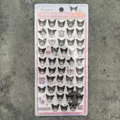 【正規品】サンリオ　ボンボンドロップシール　ミニ　クロミ