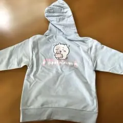 ちいかわ ジップアップパーカー ライトブルー
