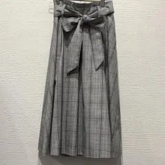 GLACIER チェックスカート