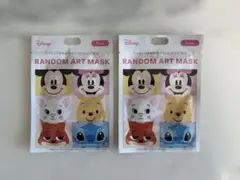ディズニー ランダムアートマスク 2パック