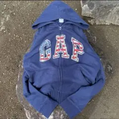 00s OLD GAPジップパーカー y2k 短丈 - メルカリ