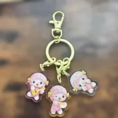 マイメロディ ピアノちゃん ストラップ