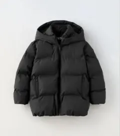 ZARA ブラック　ダウンコート 13-14歳
