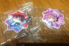 名探偵コナンくら寿司びっくらぽんラバーチャームキーホルダー2個セット