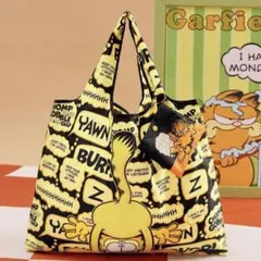 【数量限定】エコバッグ ガーフィールド コンパクト 大容量 派手
