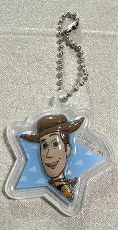トイストーリー　アクリルキーホルダー ぷっくり3D ウッディ