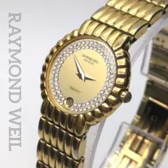 RAYMOND WEIL 5839 18KGP クォーツ レディース腕時計 52 - メルカリ