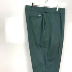 90sUSA製ディッキーズDickiesワークパンツカラーパンツ緑TALON