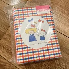 新品 限定　mizutama × サンリオ シールバインダー ハローキティ