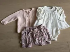 【美品】Haruulala ベビーワンピースセット