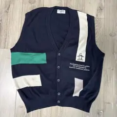 Munsingwear ストライプ ベスト 日本製