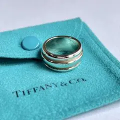 ティファニー グルーブド ダブルライン 1995 SV925 リング