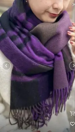 ツイードミル ストール