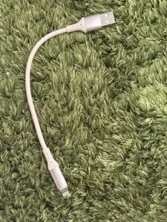 USB-A to Lightningケーブル ピンク 約15cm
