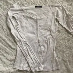 BrandyMelville トップス カーディガン ホワイト 白