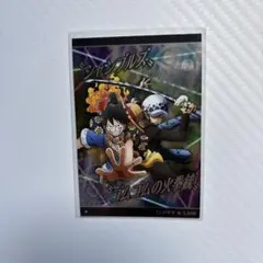 ONE PIECE ワンピース　ルフィ　ロー　ウエハース　カードのサムネイル