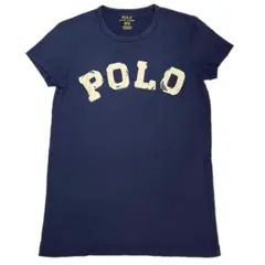 ポロラルフローレン レディース 半袖Tシャツ XS ネイビー S007