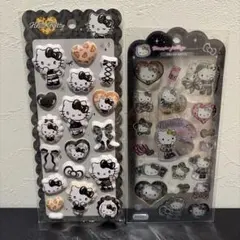 マシュマロ　ドロップジュエリー　キティ　サンリオ　豹柄　２枚　ぷくぷく