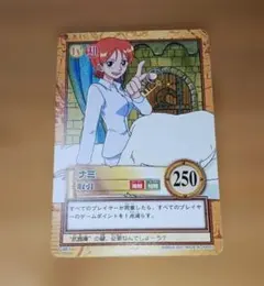 美品 希少 旧ワンピースカード ナミ 幸せパンチ カードダス 当時物