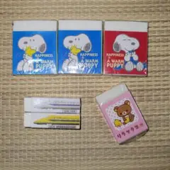 消しゴム6個のサムネイル