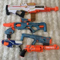 Nerf トイガンセット6点(的、紙コップ付き） - メルカリ
