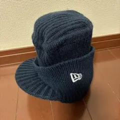 NEW ERA つば付きニット帽
