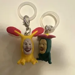 こびとづかん マスコット キーホルダー 2点セット