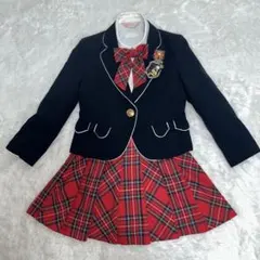 美品 Lili Lundi フォーマルスーツ 6点セット 130 卒園式 入学式