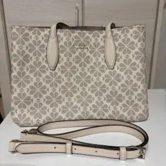 kate spade スペード フラワー コーテッドキャンバス ミディアムトート