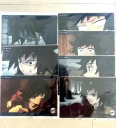 ufotable 鬼滅の刃 冨岡義勇 ビッグクリアカード7枚セット