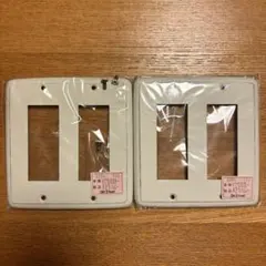 スイッチカバー2個　コンセント インテリア雑貨