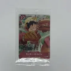 □ 新品未開封 モスバーガー✖️ワンピース モンキー・D・ルフィ カード□