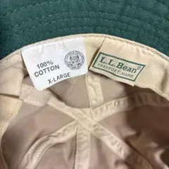 1980年代 ビンテージ L.L.Bean バケットハット ベージュ グリーンのサムネイル