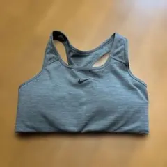 Nike Dri-FIT グレー スポーツブラ M