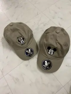 ミッキー　ミニー　キャップ　キッズ　ベビー　2つセット