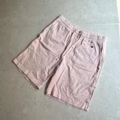 チャンピオン champion 〔L〕ハーフパンツ ショート ロゴ刺繍 ピンク