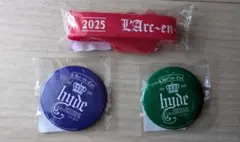 ラルク ジャケット缶バッチ 新品•非売品 8個セット　バラ売り不可 ラルク ジャケット缶バッチ 新品•非売品 8個セット バラ売り不可