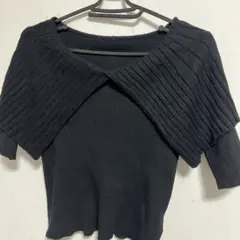 GRL/リブニットトップス