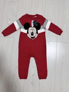 Baby Gap ミッキーマウス 長袖ロンパース 80cm